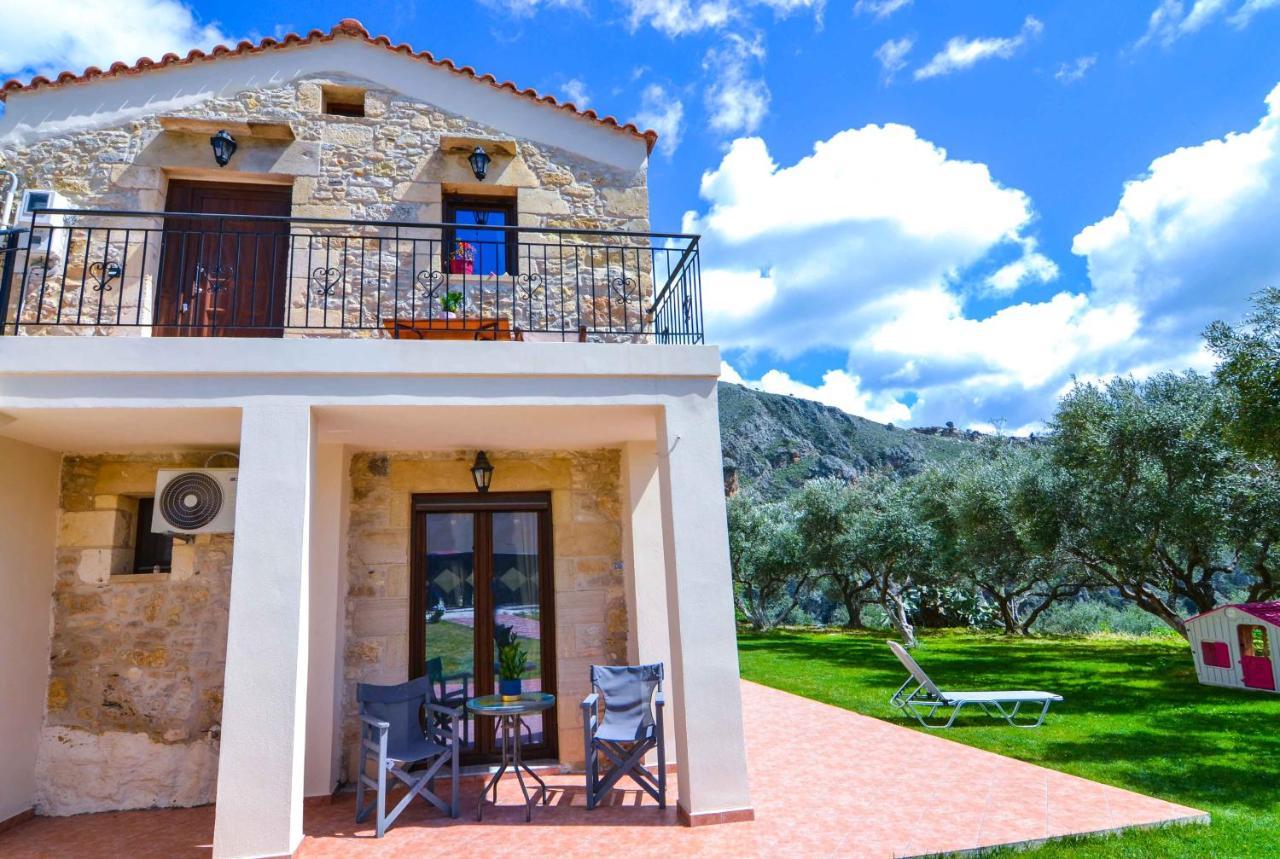 Villa Anastasia Luxe With Top Wifi, Bbq & Amazing Views Kíssamos Eksteriør bilde