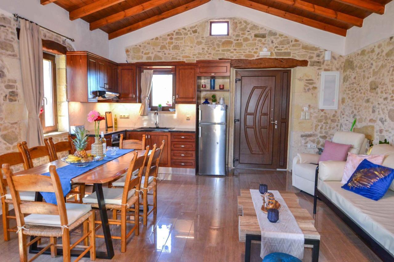 Villa Anastasia Luxe With Top Wifi, Bbq & Amazing Views Kíssamos Eksteriør bilde