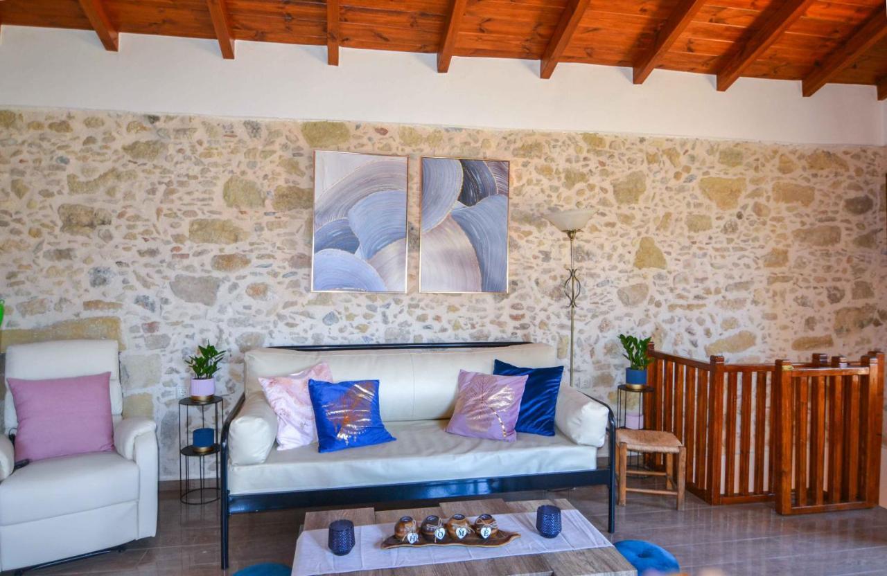 Villa Anastasia Luxe With Top Wifi, Bbq & Amazing Views Kíssamos Eksteriør bilde