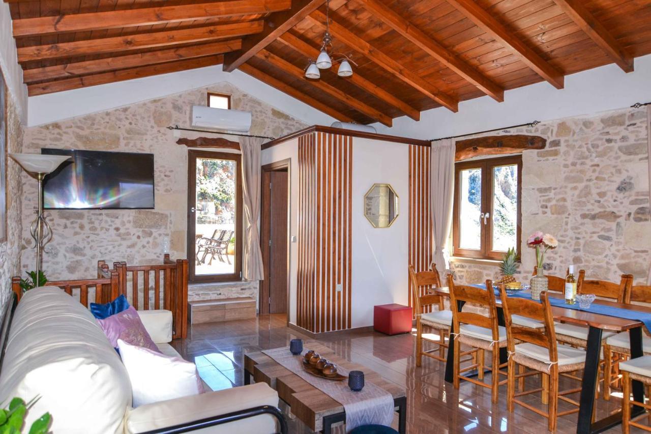 Villa Anastasia Luxe With Top Wifi, Bbq & Amazing Views Kíssamos Eksteriør bilde