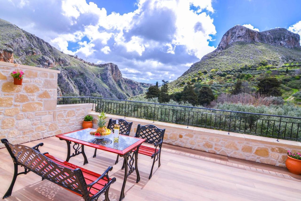 Villa Anastasia Luxe With Top Wifi, Bbq & Amazing Views Kíssamos Eksteriør bilde
