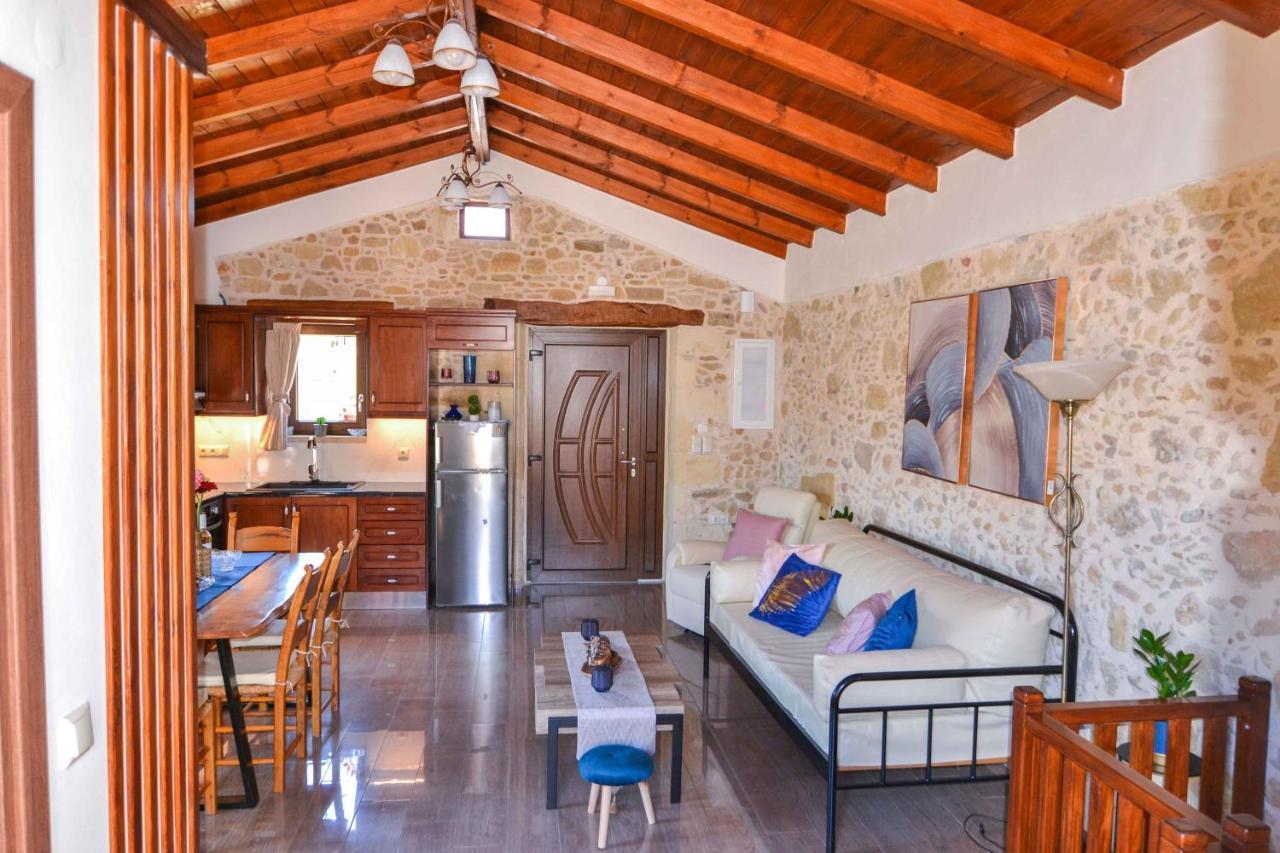 Villa Anastasia Luxe With Top Wifi, Bbq & Amazing Views Kíssamos Eksteriør bilde