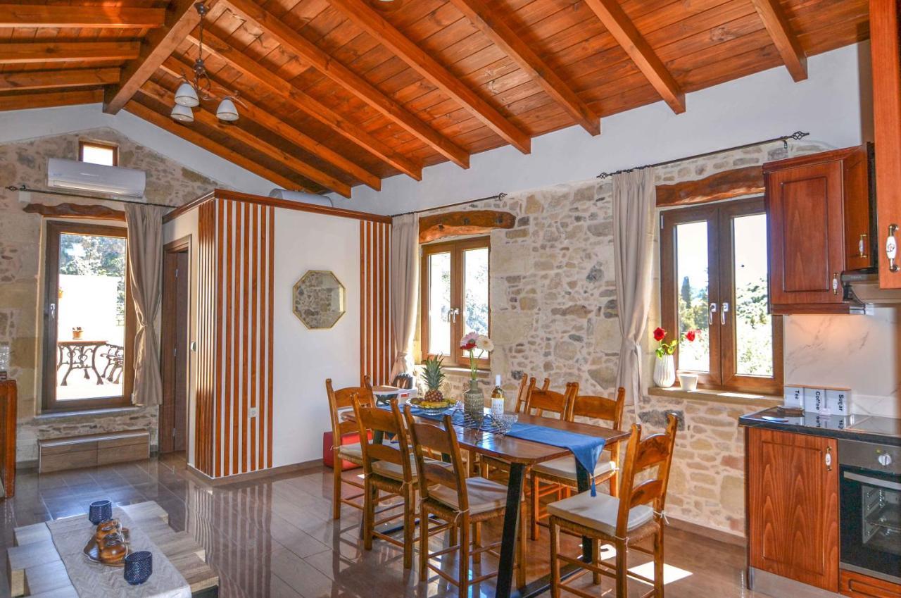 Villa Anastasia Luxe With Top Wifi, Bbq & Amazing Views Kíssamos Eksteriør bilde