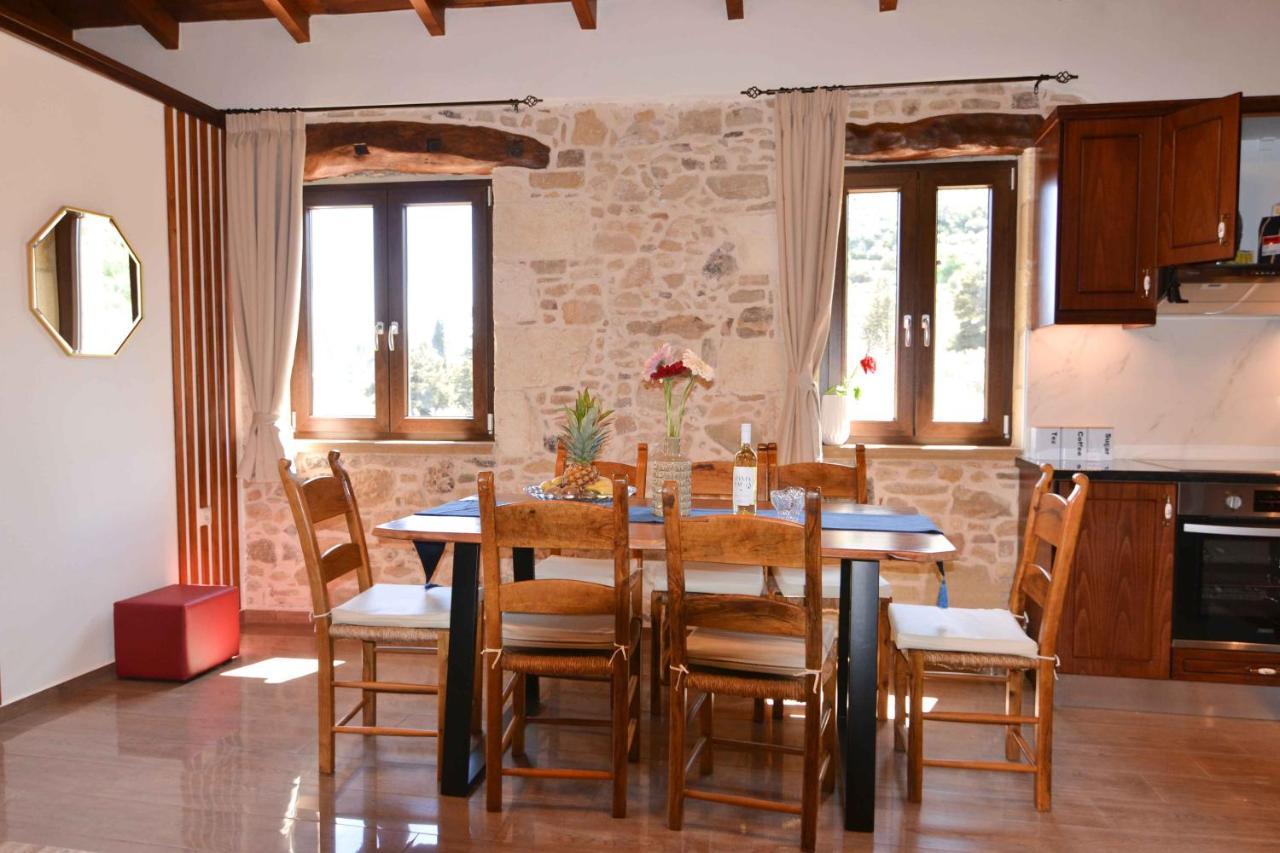 Villa Anastasia Luxe With Top Wifi, Bbq & Amazing Views Kíssamos Eksteriør bilde