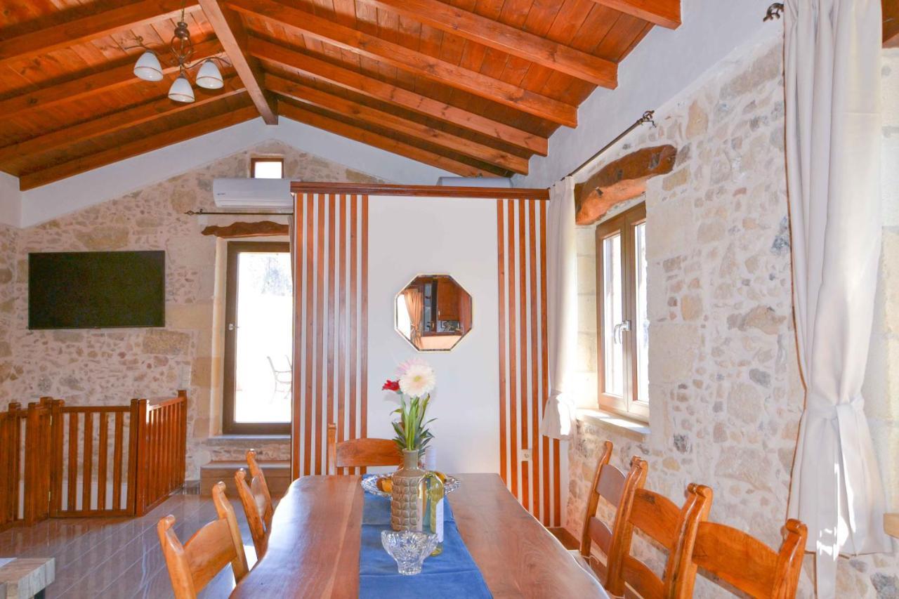Villa Anastasia Luxe With Top Wifi, Bbq & Amazing Views Kíssamos Eksteriør bilde